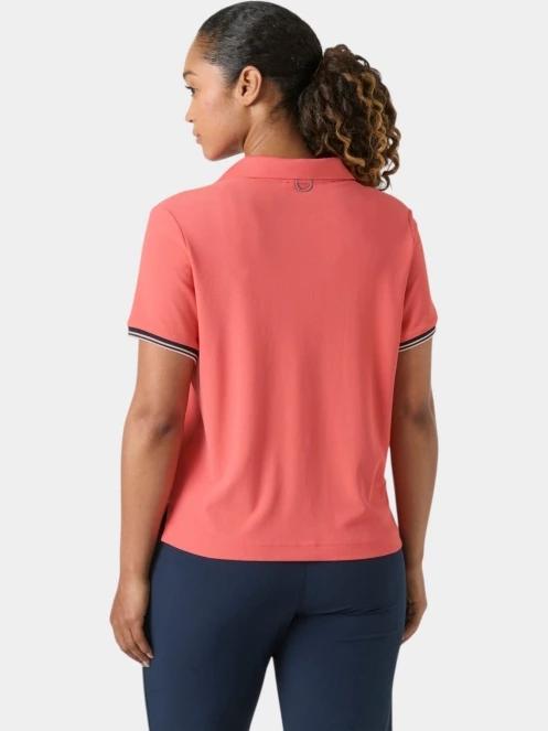 tricou cu guler pt. femei Helly Hansen W Portofino Polo roz 3