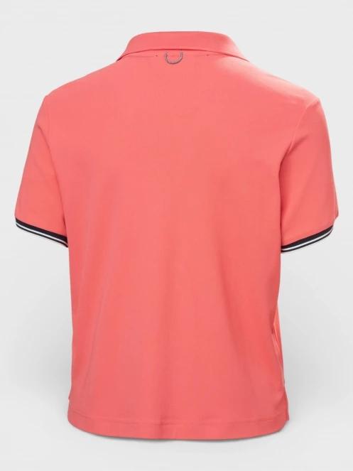 tricou cu guler pt. femei Helly Hansen W Portofino Polo roz 7