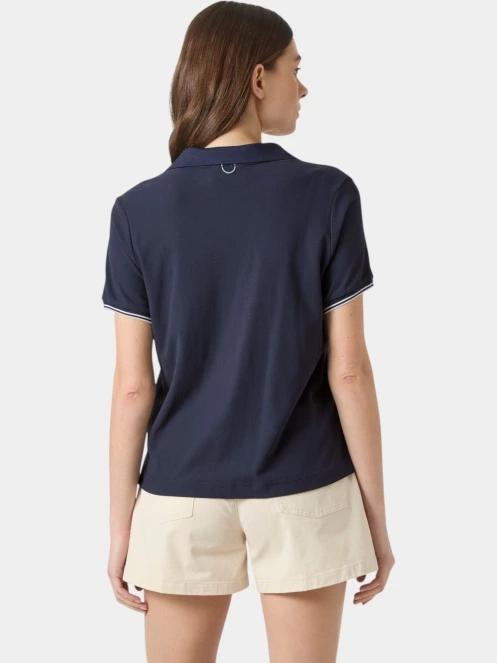 tricou cu guler pt. femei Helly Hansen W Portofino Polo albastru inchis 3