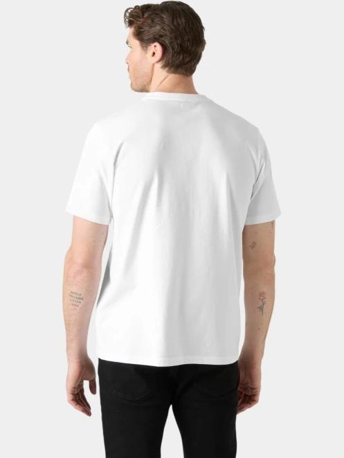 tricou cu maneci scurte pt. barbati Helly Hansen Hh Staple T-Shirt alb 3