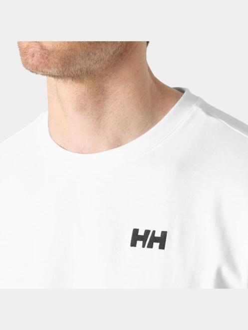 tricou cu maneci scurte pt. barbati Helly Hansen Hh Staple T-Shirt alb 4