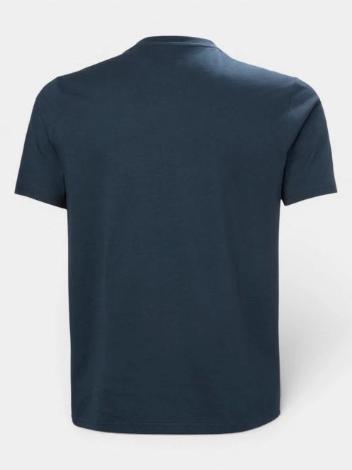 tricou cu maneci scurte pt. barbati Helly Hansen Hh Staple T-Shirt albastru inchis 6