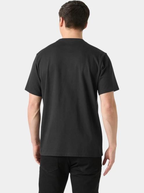 tricou cu maneci scurte pt. barbati Helly Hansen Hh Staple T-Shirt negru 3