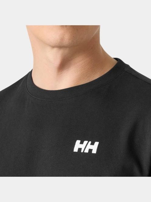 tricou cu maneci scurte pt. barbati Helly Hansen Hh Staple T-Shirt negru 4