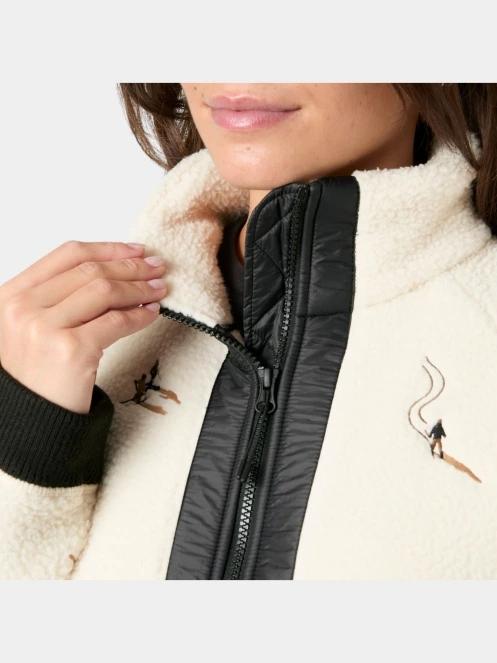 strat intermediar hibrid pt. femei Helly Hansen W Bliss Hybrid Jacket nisip 4