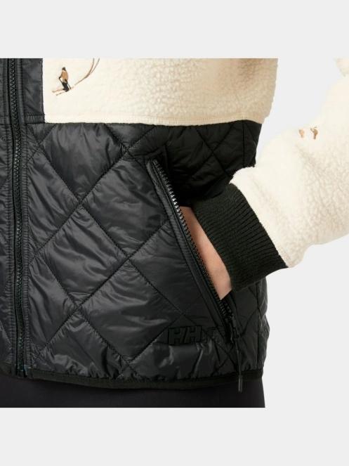 strat intermediar hibrid pt. femei Helly Hansen W Bliss Hybrid Jacket nisip 5