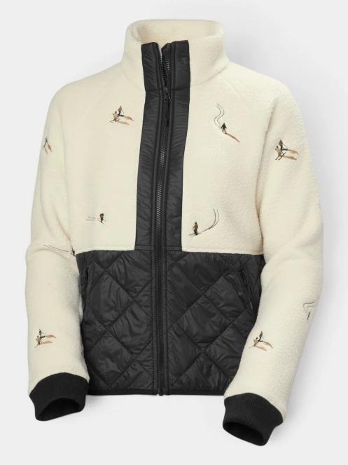 strat intermediar hibrid pt. femei Helly Hansen W Bliss Hybrid Jacket nisip 6