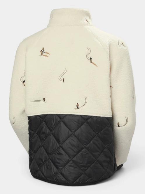 strat intermediar hibrid pt. femei Helly Hansen W Bliss Hybrid Jacket nisip 7