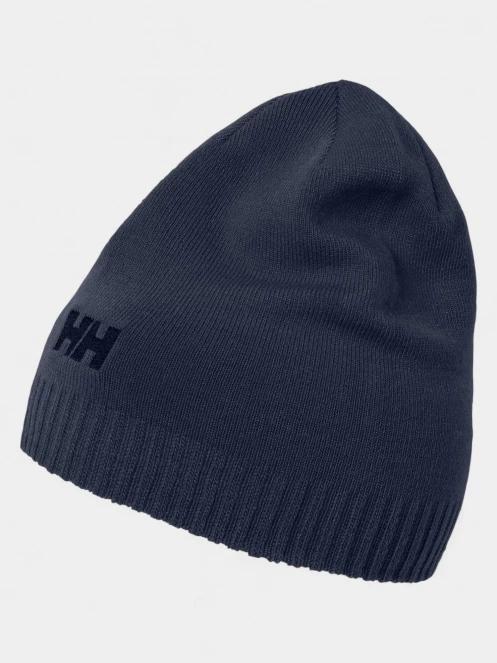 sapca Helly Hansen Brand Beanie albastru inchis 2