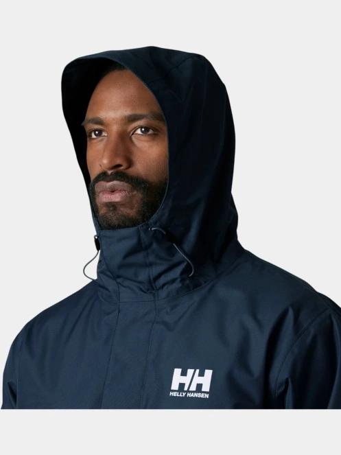 haine de ploaie pt. barbati Helly Hansen Seven J Jacket albastru inchis 4