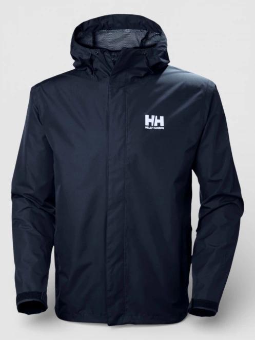 haine de ploaie pt. barbati Helly Hansen Seven J Jacket albastru inchis 8