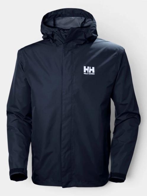 haine de ploaie pt. barbati Helly Hansen Seven J Jacket albastru inchis 8