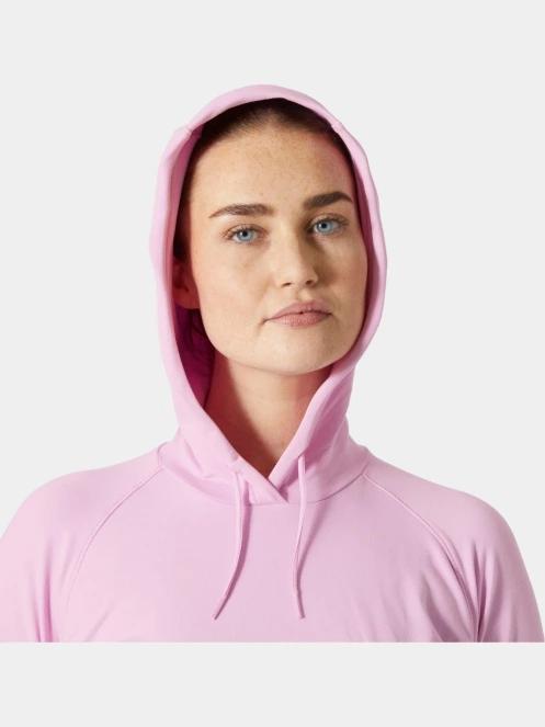 pulover cu gluga pt. femei Helly Hansen W Verglas Light Hoodie roz 4