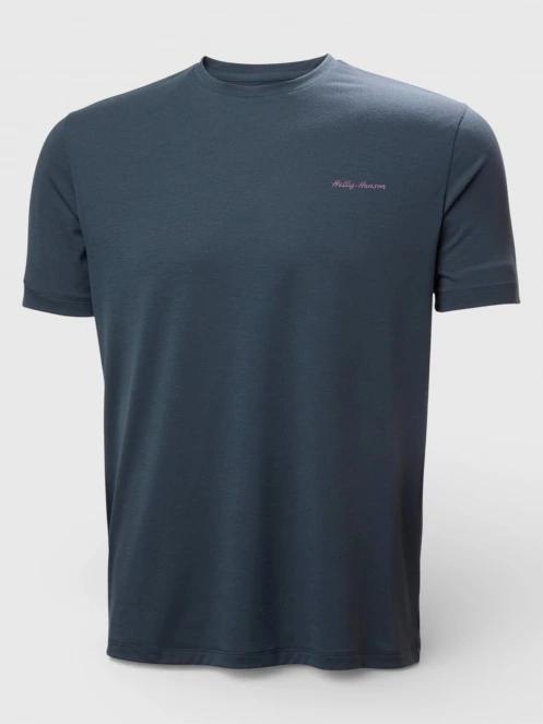 tricou cu maneci scurte pt. barbati Helly Hansen Skog Graphic T-Shirt gri 6