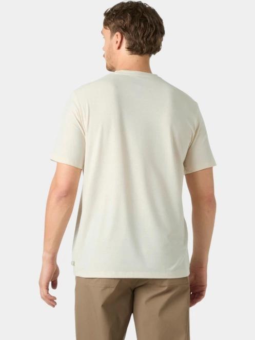 tricou cu maneci scurte pt. barbati Helly Hansen Skog Graphic T-Shirt nisip 3