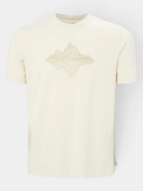 tricou cu maneci scurte pt. barbati Helly Hansen Skog Graphic T-Shirt nisip 5