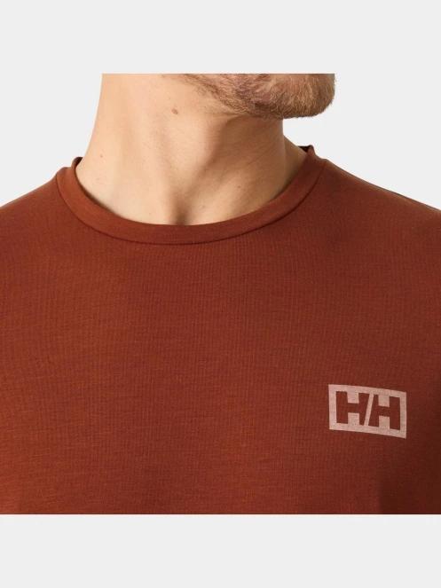 tricou cu maneci scurte pt. barbati Helly Hansen Skog Graphic T-Shirt portocaliu 4
