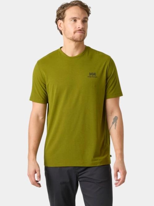 tricou cu maneci scurte pt. barbati Helly Hansen Skog Graphic T-Shirt verde 2
