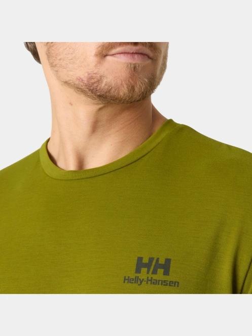 tricou cu maneci scurte pt. barbati Helly Hansen Skog Graphic T-Shirt verde 4