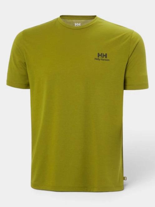 tricou cu maneci scurte pt. barbati Helly Hansen Skog Graphic T-Shirt verde 5