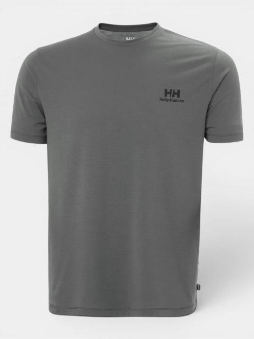 tricou cu maneci scurte pt. barbati Helly Hansen Skog Graphic T-Shirt gri 5