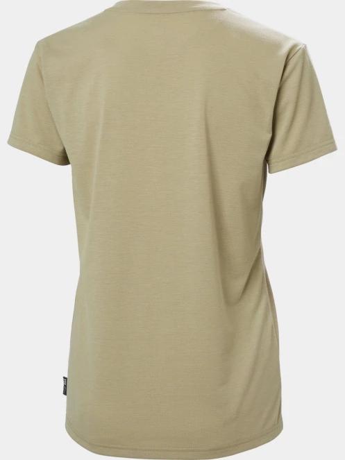 tricou cu maneci scurte pt. femei Helly Hansen W Skog Graphic Tee oliv 6