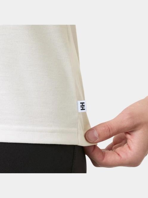 tricou cu maneci scurte pt. femei Helly Hansen W Skog Graphic Tee alb 5