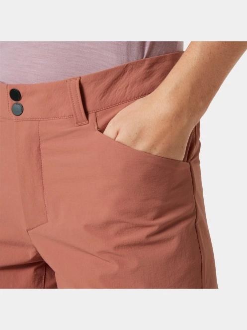 pantaloni scurti pentru drumetii pt. femei Helly Hansen W Brona Softshell Shorts portocaliu 4