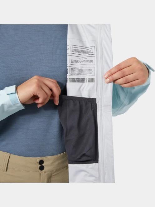 geaca de foita pt. femei Helly Hansen W Verglas Bc Jacket albastru deschis 4