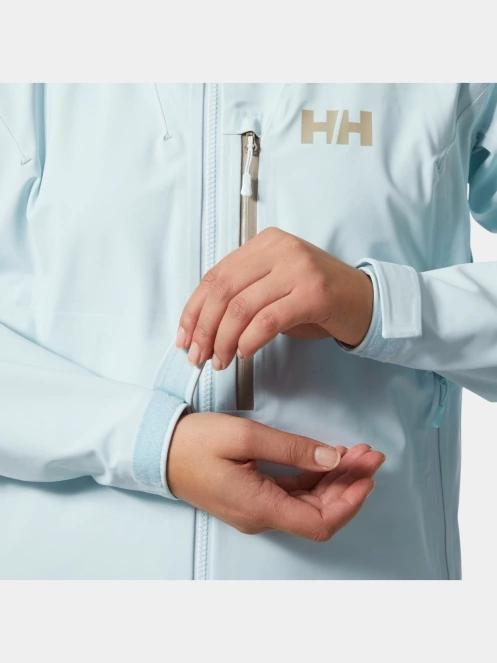 geaca de foita pt. femei Helly Hansen W Verglas Bc Jacket albastru deschis 5