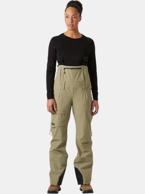 salopeta de schi pt. femei Helly Hansen W Verglas Bc Bib Pant maro 2