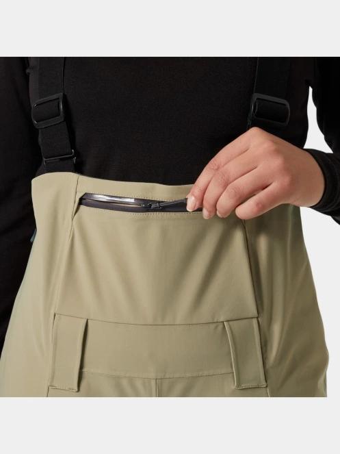 salopeta de schi pt. femei Helly Hansen W Verglas Bc Bib Pant maro 4