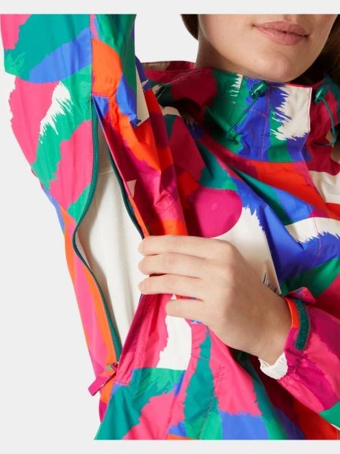 haine de ploaie pt. femei Helly Hansen W Loke Print Jacket roz 6