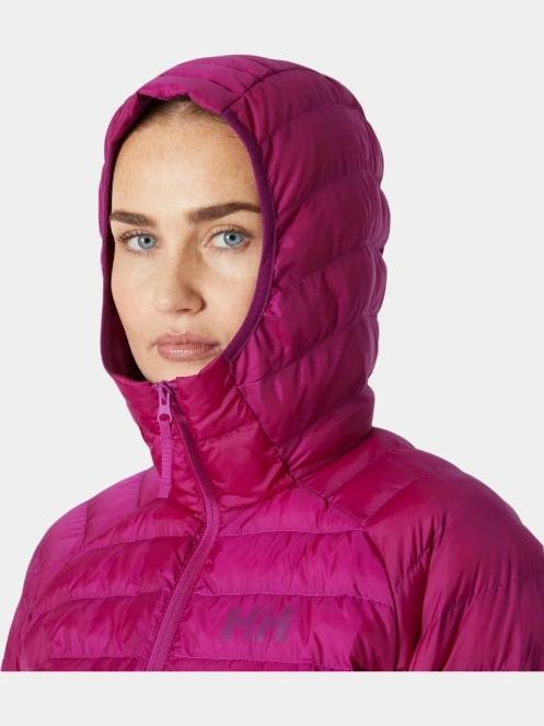 geaca de drumetie matlasata pt. femei Helly Hansen W Banff Hooded Insulator magenta 4