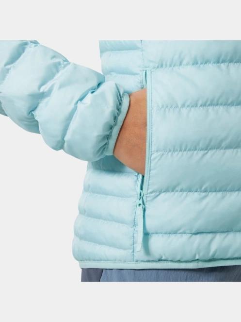 geaca de drumetie pt. femei Helly Hansen W Banff Hooded Insulator albastru deschis 5
