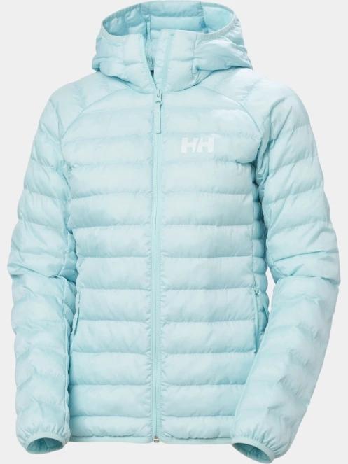 geaca de drumetie pt. femei Helly Hansen W Banff Hooded Insulator albastru deschis 6