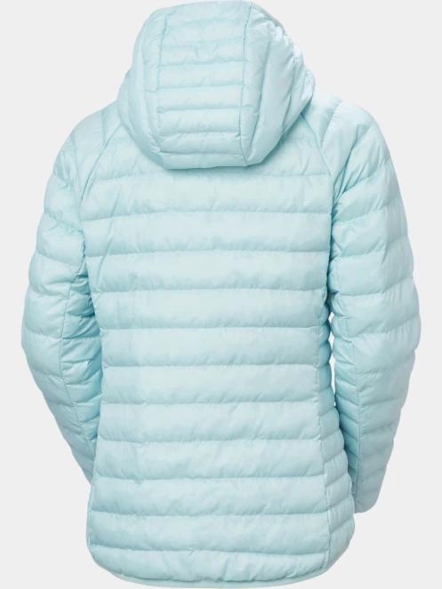 geaca de drumetie pt. femei Helly Hansen W Banff Hooded Insulator albastru deschis 7