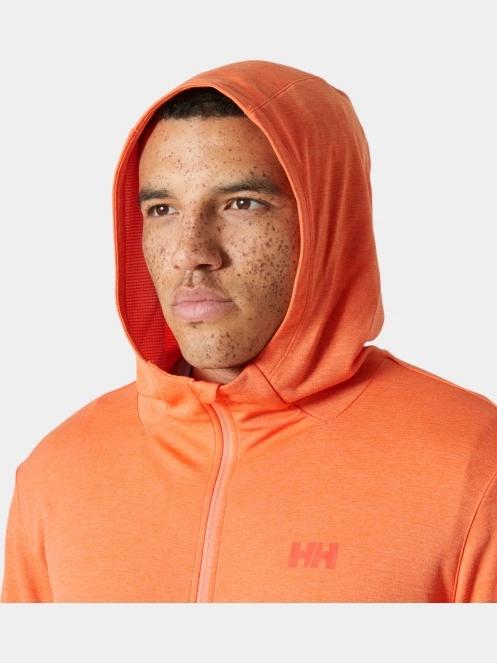 pulover cu gluga pt. barbati Helly Hansen Hh Lifa Tech Lite Zip Hoodie portocaliu 5