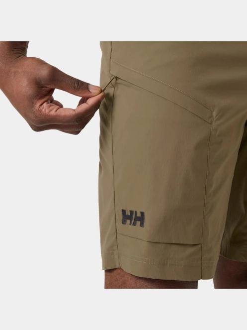 pantaloni scurti pentru drumetii pt. barbati Helly Hansen Elv Light Tur Shorts oliv 4