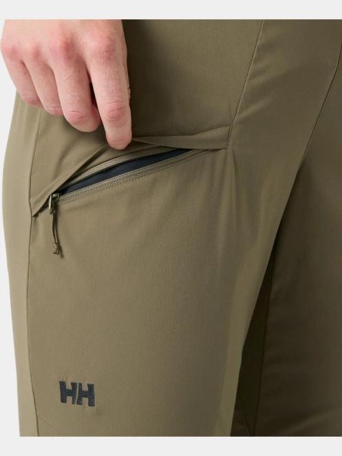 pantaloni de drumetie pt. femei Helly Hansen W Vinda Light Tur Pant oliv 6
