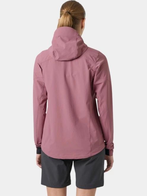 pulover softshell pt. femei Helly Hansen W Blaze Softshell Hood violet 3