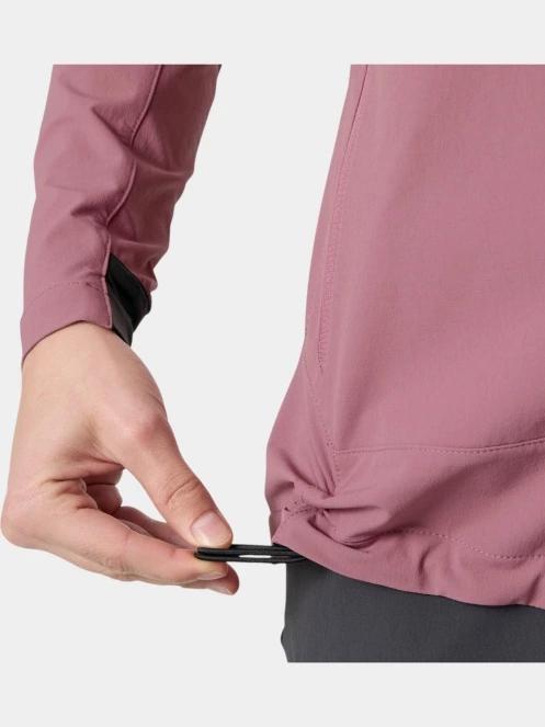 pulover softshell pt. femei Helly Hansen W Blaze Softshell Hood violet 5