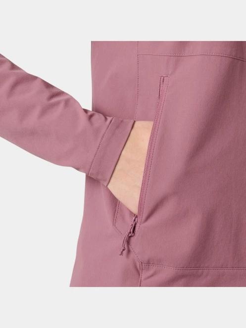 pulover softshell pt. femei Helly Hansen W Blaze Softshell Hood violet 6