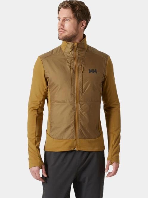 pulover polar pt. barbati Helly Hansen Versalite Hybrid Fleece Jacket oliv 2