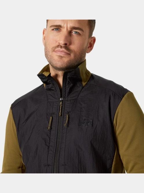 strat intermediar hibrid pt. barbati Helly Hansen Versalite Hybrid Fleece Jacket oliv 4