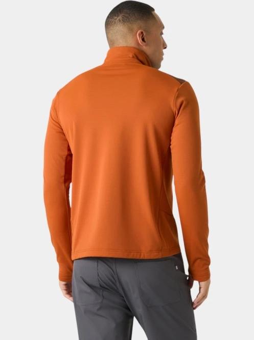 strat intermediar hibrid pt. barbati Helly Hansen Versalite Hybrid Fleece Jacket portocaliu 3