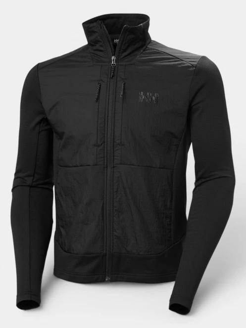 strat intermediar hibrid pt. barbati Helly Hansen Versalite Hybrid Fleece Jacket negru 6