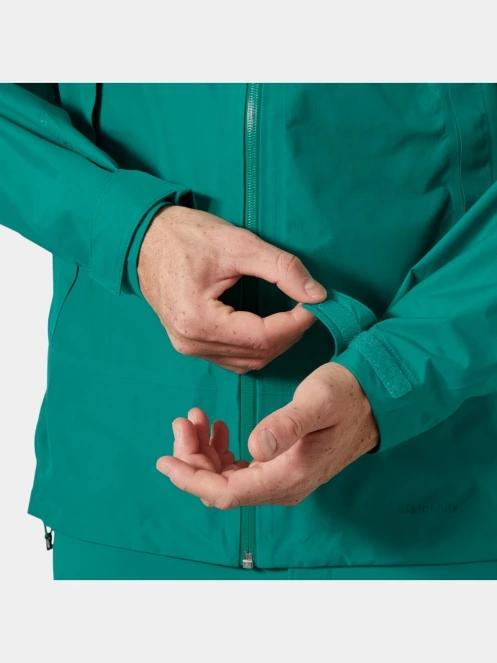 haine de ploaie pt. barbati Helly Hansen Verglas Infinity Shell Jkt 2.0 verde 7