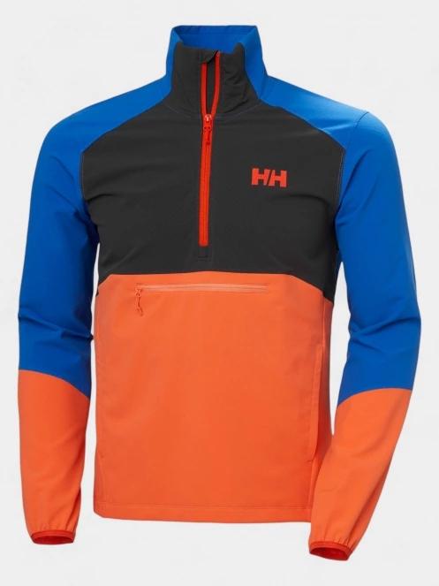 geaca de vant pt. barbati Helly Hansen Cascade Shield Anorak portocaliu 7