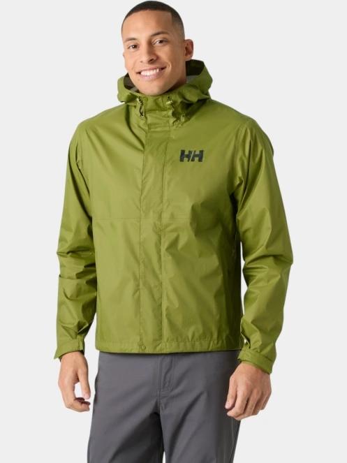haine de ploaie pt. barbati Helly Hansen Loke Jacket verde 2
